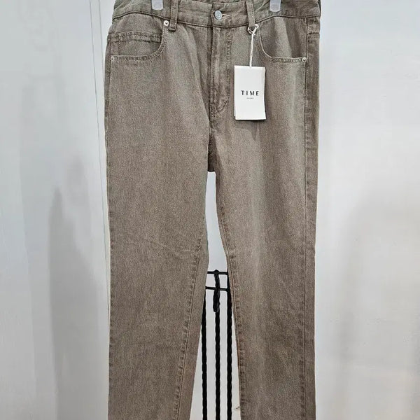 [BUNJANG] Time Homme Denim Pants Brown / [새상품] 타임옴므 데님 팬츠 브라운