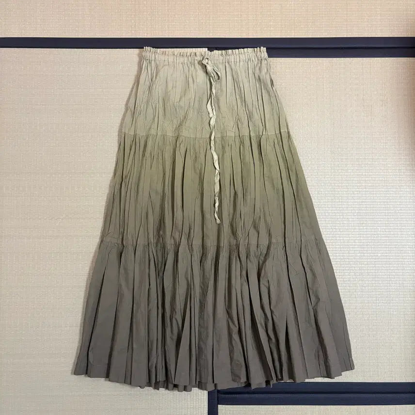 [BUNJANG] Pleats Please Issey Miyake Gradient Pleated Long Skirt / 플리츠 플리즈 이세이미야케 그라데이션 플리츠 롱 스커트