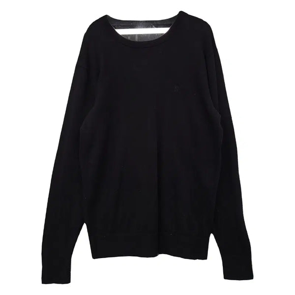 [BUNJANG] DKNY Black Cotton Knit Top M / DKNY 블랙 코튼 니트 M