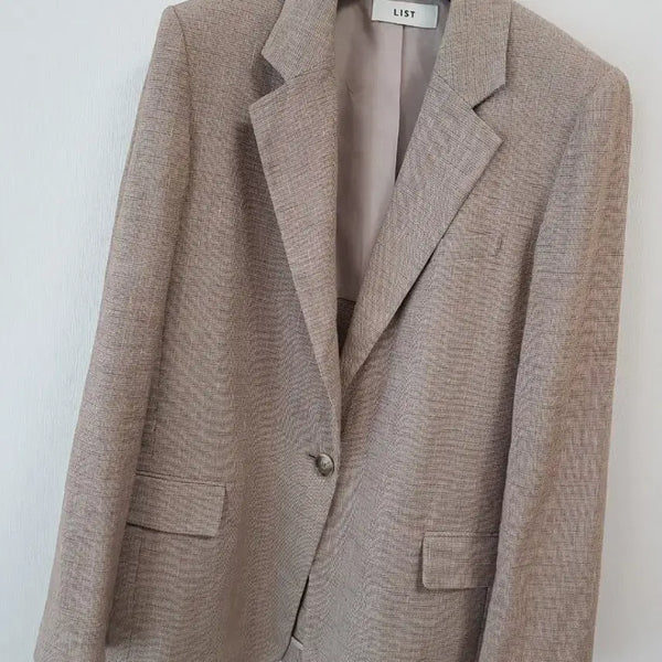 [BUNJANG] LIST Female Linen Jacket / 리스트 정품 여성린넨자켓
