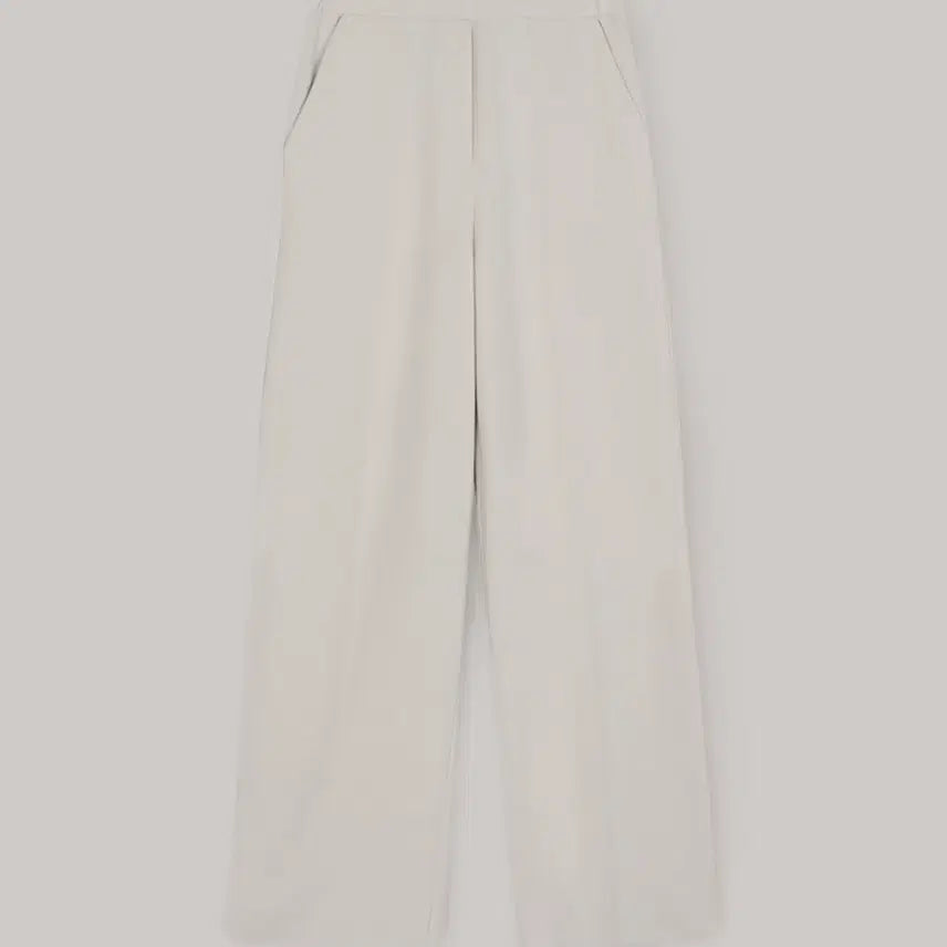 [BUNJANG] Slowand Market Wide Training Slacks Cream Beige / 슬로우앤드 마켓 와이드 트레이닝 슬랙스 크림베이지(F, 기본)