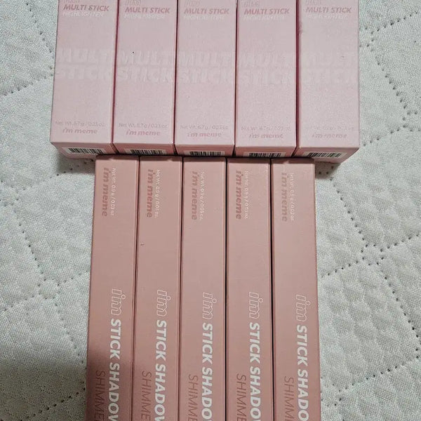 [BUNJANG] I'm Meme Multi Stick Highlighter & Shadow Shimmer (5 Shades) / 아임미미 멀티 스틱 하이라이터 / 스틱 섀도우 쉬머 5개