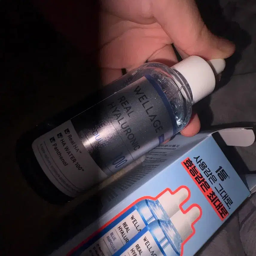 [BUNJANG] Wellage Real Hyaluronic Blue Ampoule 100ml / 웰라쥬 앰플 새상품 배송비포함