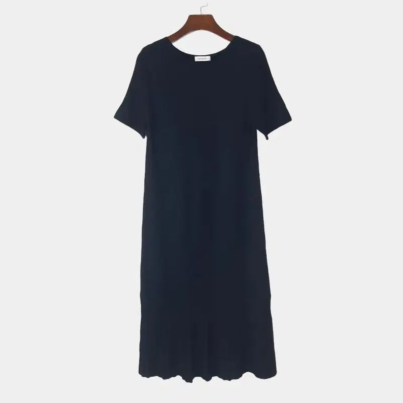 [BUNJANG] She's Miss Round Knit Dress Size 77 / 쉬즈미스 라운드 니트 원피스 77