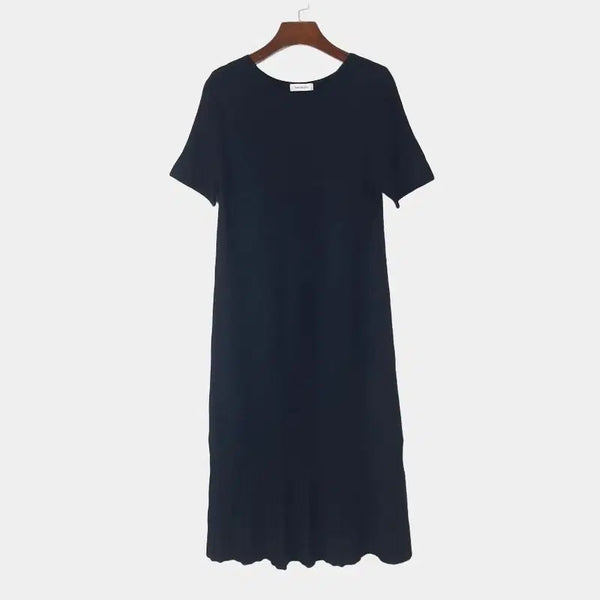 [BUNJANG] She's Miss Round Knit Dress Size 77 / 쉬즈미스 라운드 니트 원피스 77