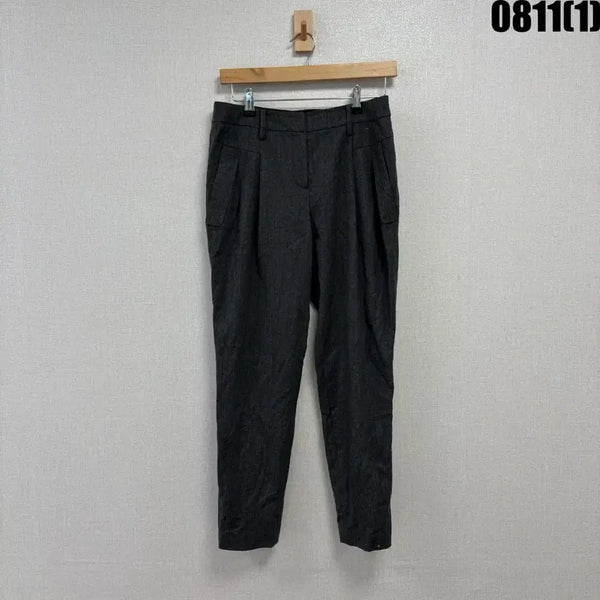 [BUNJANG] Sisley Charcoal Suit Pants M / 시슬리 정장 팬츠 차콜 m