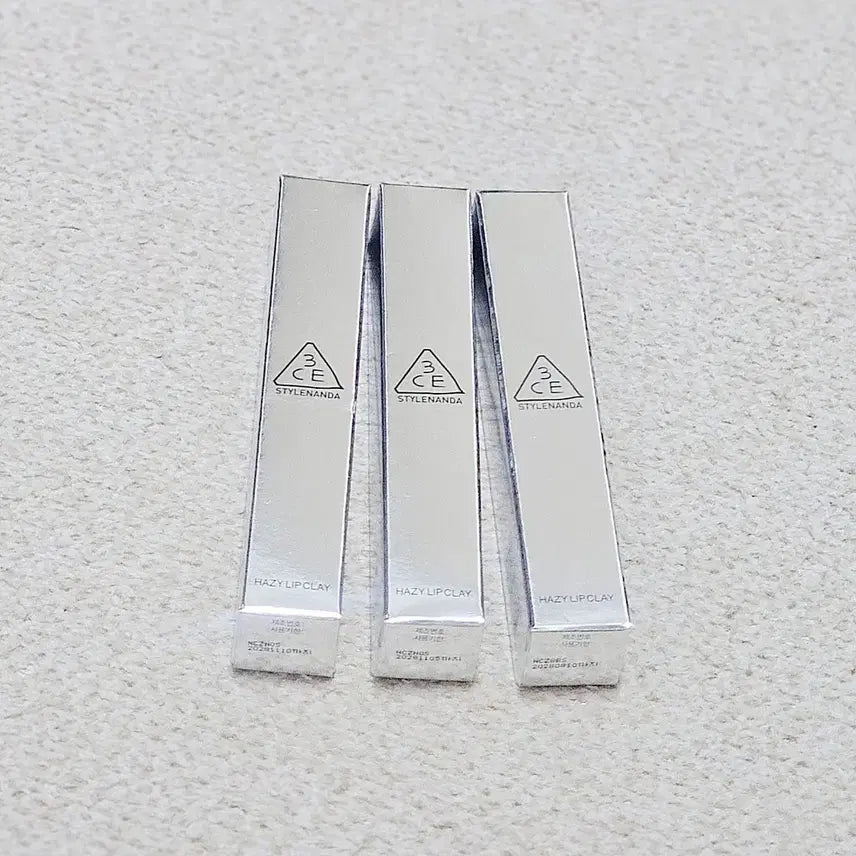 [BUNJANG] 3CE Hazy Lip Clay Set (Sealed) / [미개봉] 3CE 헤이지 립 클레이 3종