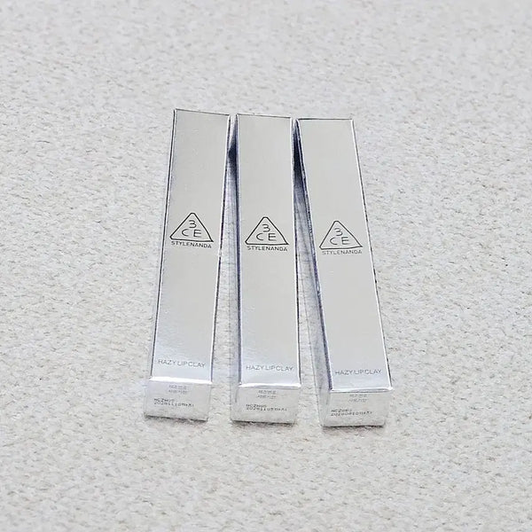 [BUNJANG] 3CE Hazy Lip Clay Set (Sealed) / [미개봉] 3CE 헤이지 립 클레이 3종