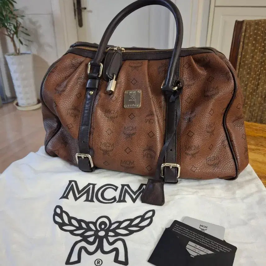 [BUNJANG] MCM Brown Tote Bag / MCM 토트백 브라운