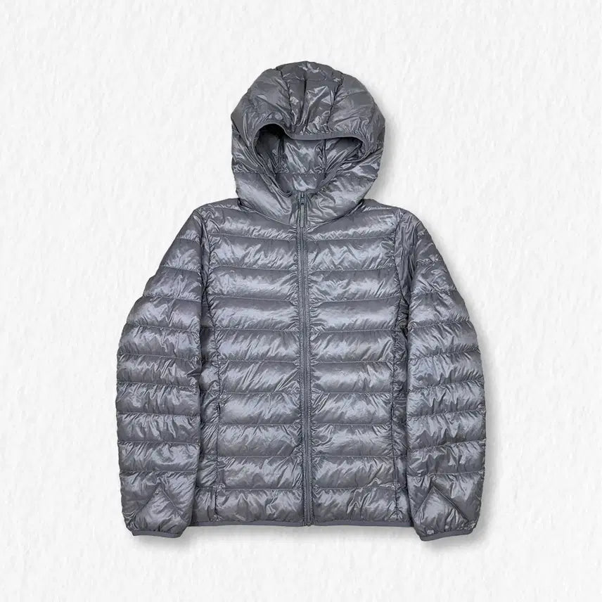 [BUNJANG] Uniqlo Lightweight Padded Jacket Light Gray XL / 유니클로 경량패딩 라이트그레이