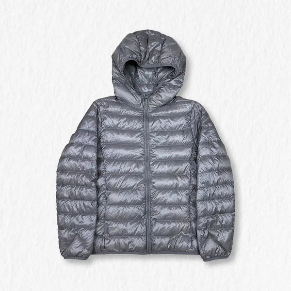 [BUNJANG] Uniqlo Lightweight Padded Jacket Light Gray XL / 유니클로 경량패딩 라이트그레이