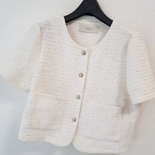 [BUNJANG] The I'z Women's Tweed Jacket / 더아이잗 정품 여성 트위드자켓