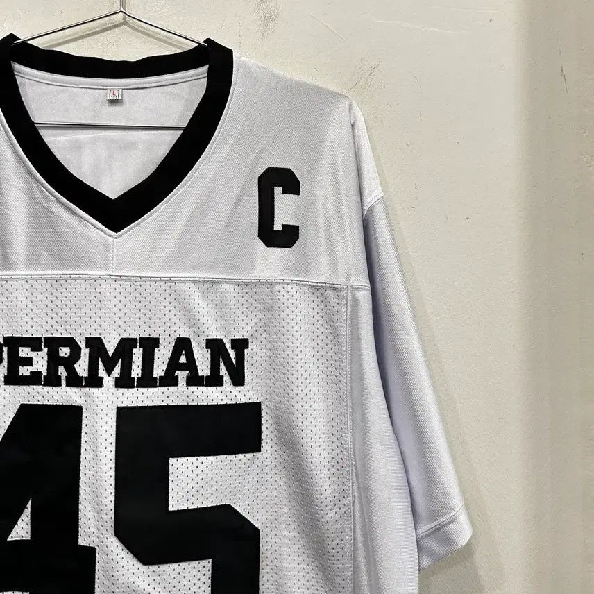 [BUNJANG] Booby Miles #45 Permian HS Mesh Rugby Jersey / 부비 마일스 #45 퍼미안 HS 메쉬 럭비 져지