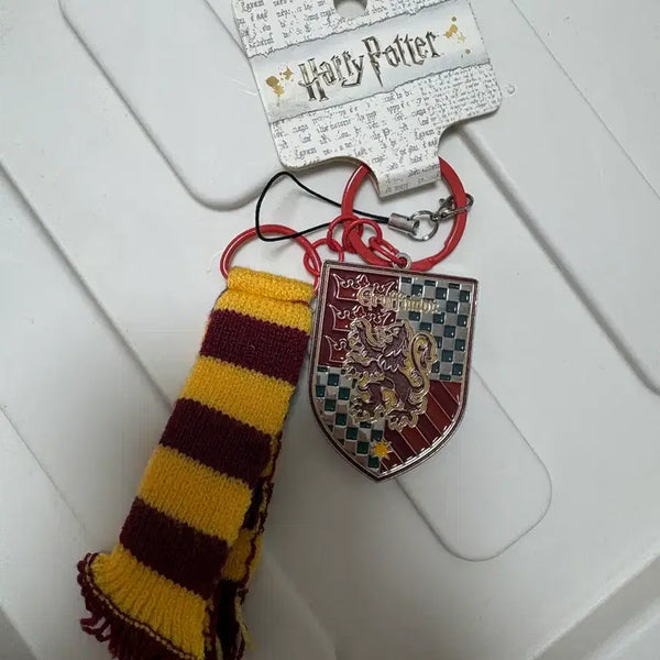 [BUNJANG] Harry Potter Gryffindor Scarf Keychain / 해리포터 그리핀도르 스카프 키링
