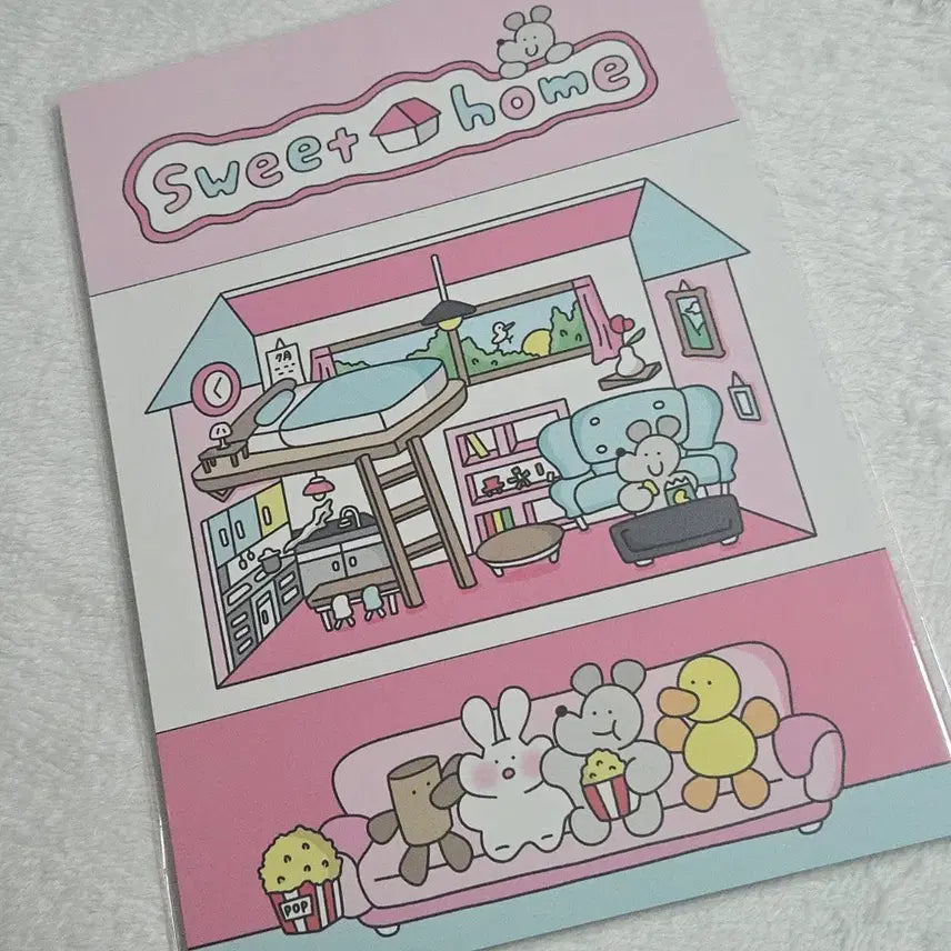 [BUNJANG] Sweet Home Black Sesame Wrapping Paper / 흑임자 랩핑지 스위트홈 청핸님