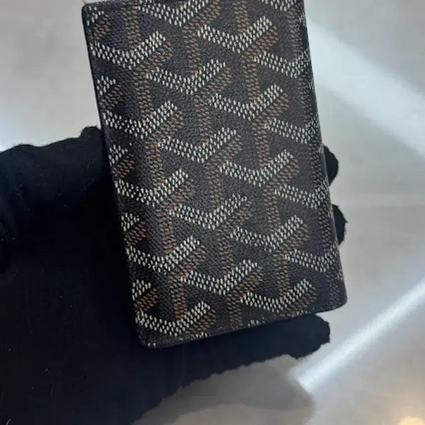 [BUNJANG] Goyard Saint Pierre Organizer Card Wallet Black / 고야드 클래식 블랙 생피에르 오거나이저 카드지갑