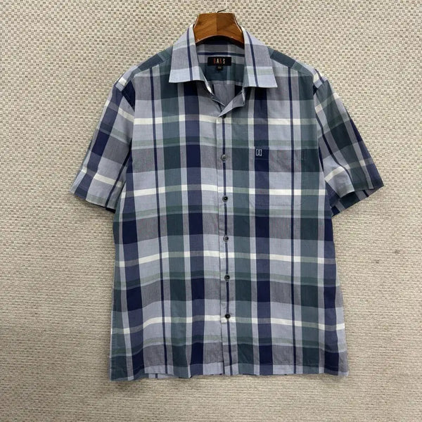 [BUNJANG] Daks Short Sleeve Shirt Size 100 (H01849) / 닥스 반팔 셔츠 100 H01849