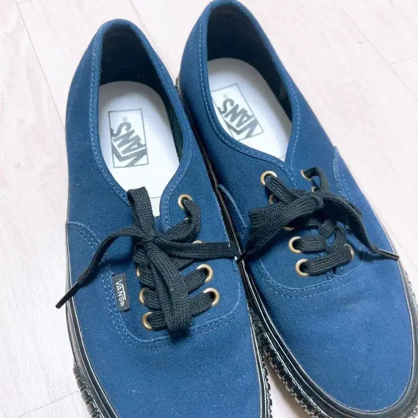 [BUNJANG] Vans Navy Suede Sneakers / 반스 운동화 네이비 스웨이드