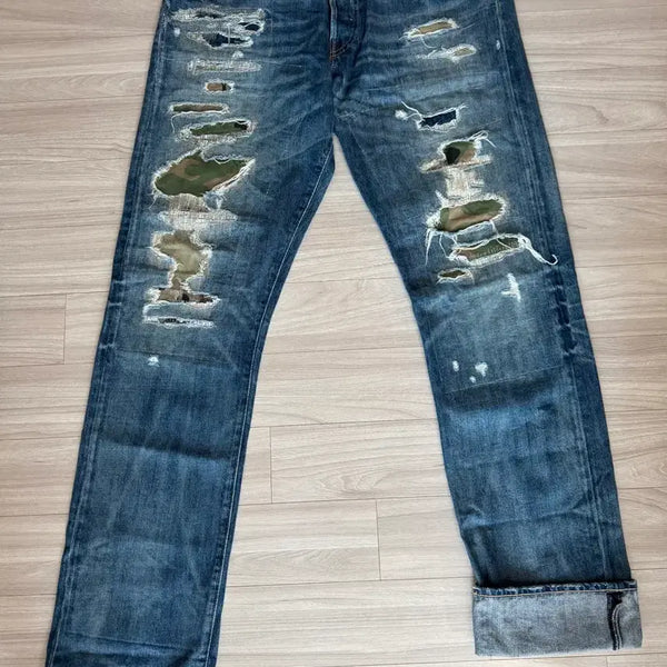 [BUNJANG] Polo Ralph Lauren Barik Straight Jeans 34/34 / 폴로 랄프로렌 바릭 스트레이트 청바지 34/34