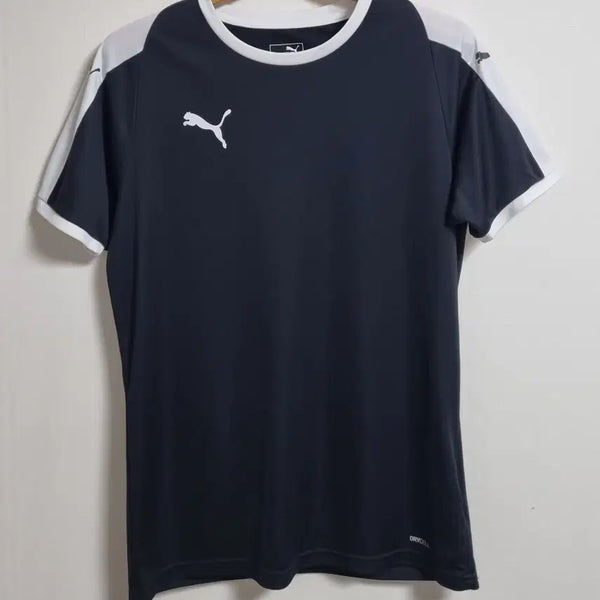 [BUNJANG] Puma Black Oversized Fit Performance Short Sleeve T-Shirt / 오버핏 S ) 푸마 블랙 기능성 반팔티