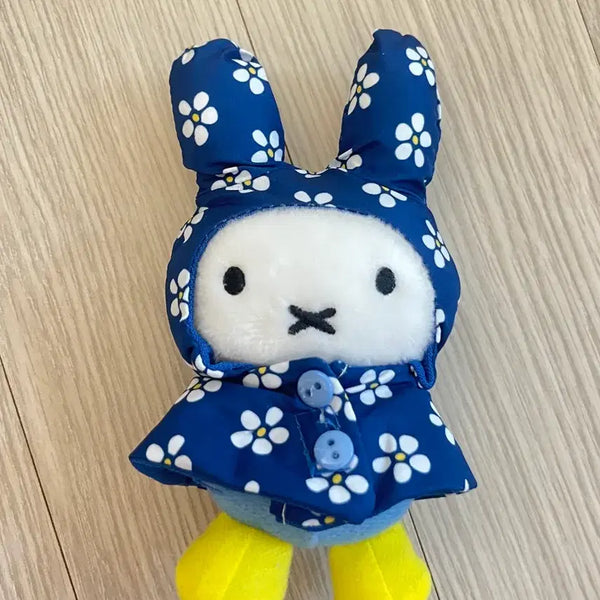 [BUNJANG] Miffy Raincoat Doll Keychain / 우비 미피 인형 키링