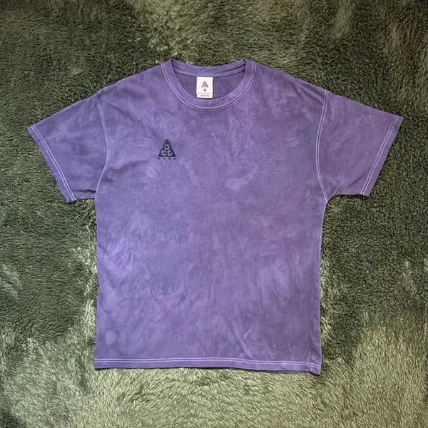 [BUNJANG] Nike ACG Hand-Dyed Embroidered Logo T-Shirt / [M] 나이키 ACG 핸드 다잉 엠브로이더리 로고 티셔츠