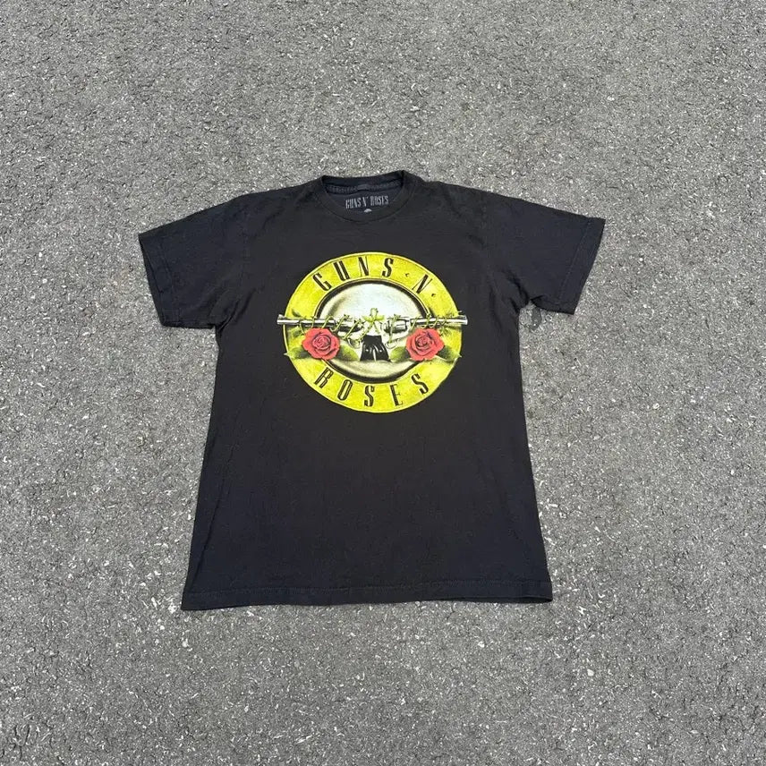[BUNJANG] Guns N Roses Black Bullet Logo T-Shirt / [밴드티] Guns N Roses Black T-Shirt