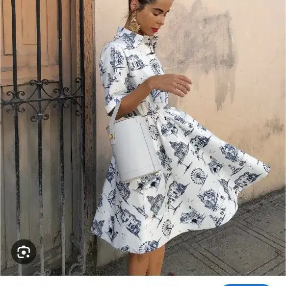 [BUNJANG] Maje Shirt Dress / 마쥬 maje 셔츠 원피스(55)
