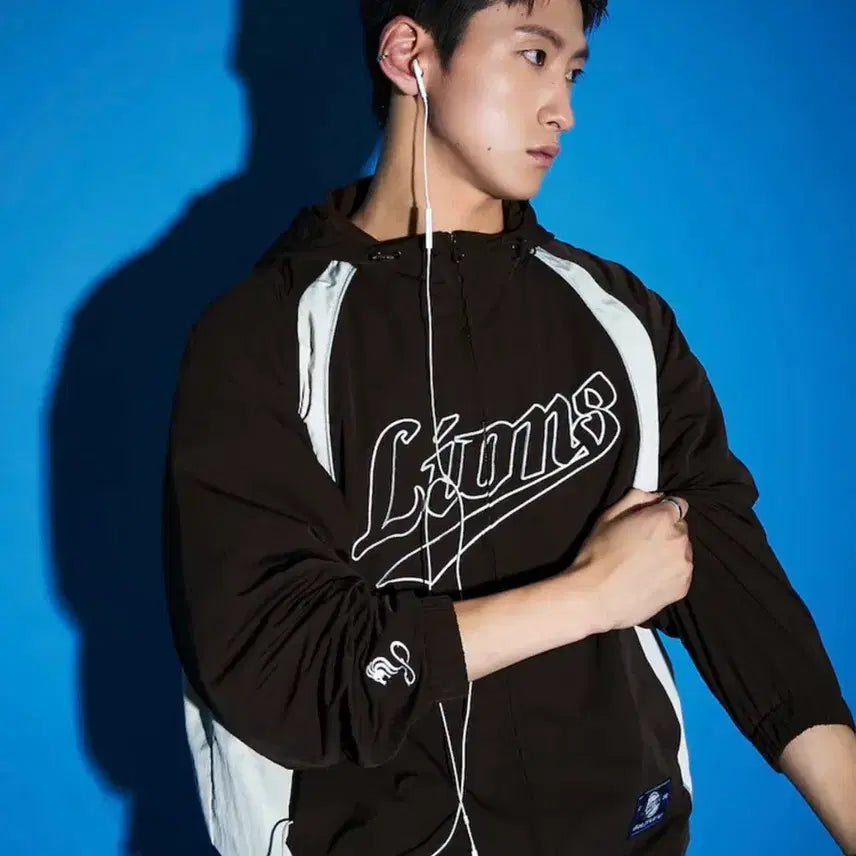 [BUNJANG] 8 Seconds Samsung Reflective Hooded Jacket Brown M / 에잇세컨즈 삼성 리플렉티브 후드재킷 브라운 M