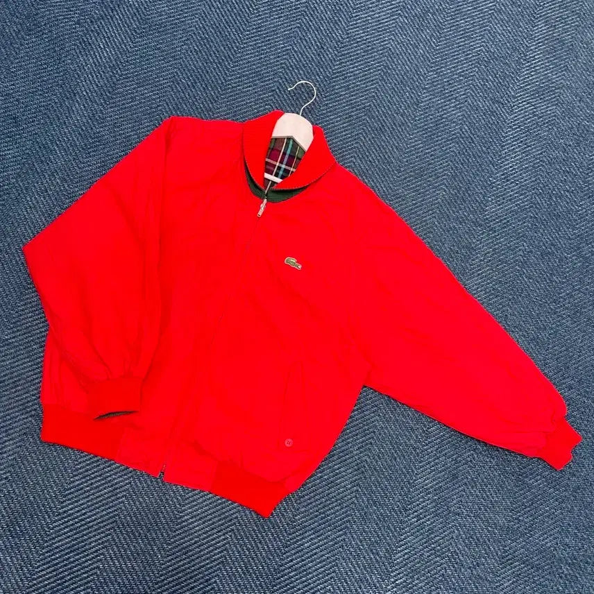 [BUNJANG] Lacoste Reversible Blouson Jacket / [76] 라코스테 양면 블루종 자켓 만원샵