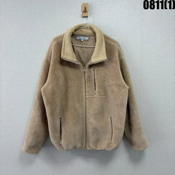 [BUNJANG] La Férfer Store Fleece Zip-up Jacket Beige / 라퍼지스토어 플리스 집업 자켓 베이지 L