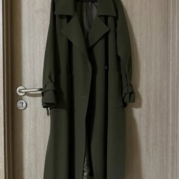 [BUNJANG] ODS Khaki Trench Coat / ods 카키 트렌치코트