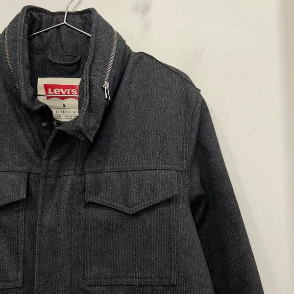 [BUNJANG] Levi's Herringbone Hunting Safari Jacket / 리바이스 헤링본 헌팅 야상 사파리 자켓
