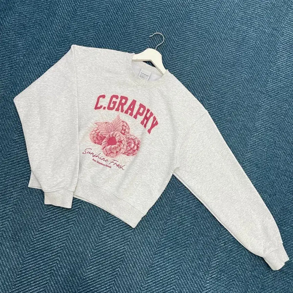 [BUNJANG] Code Graphy Women's Sweatshirt Size F / [여성F] 코드그라피 맨투맨 만원샵
