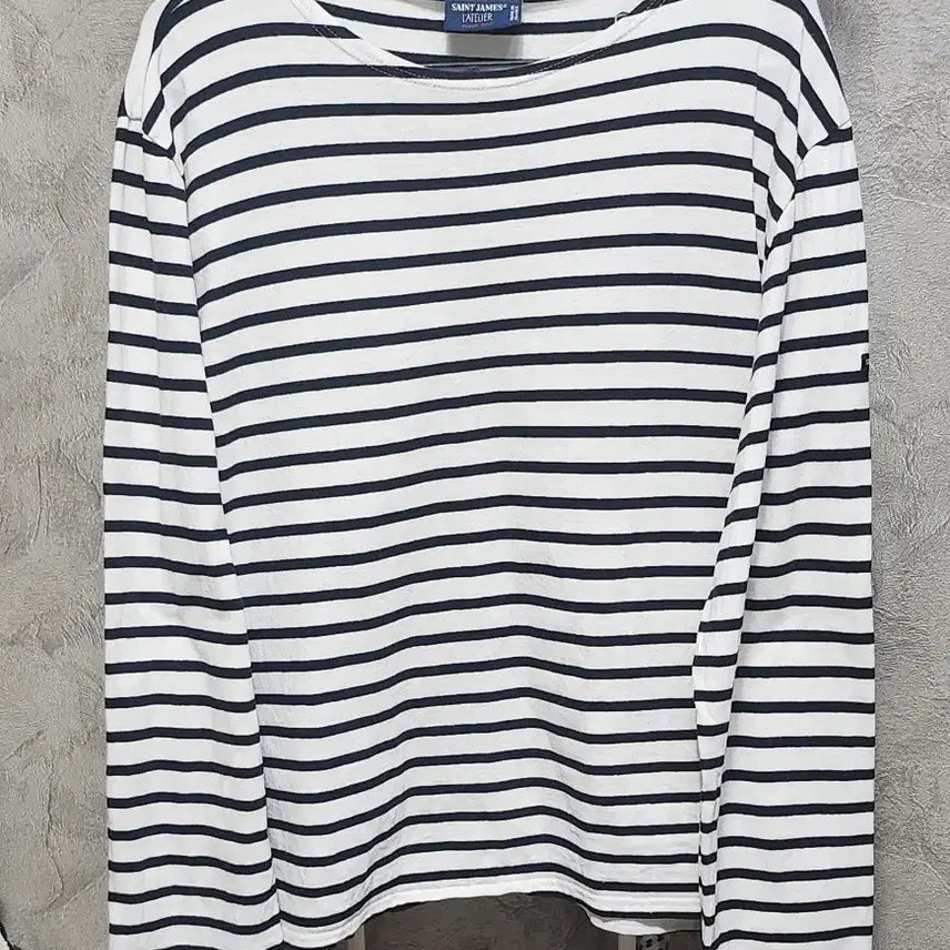 [BUNJANG] Saint James Rendevous Striped T-Shirt / 세인트제임스 랑데뷰 단가라 티셔츠