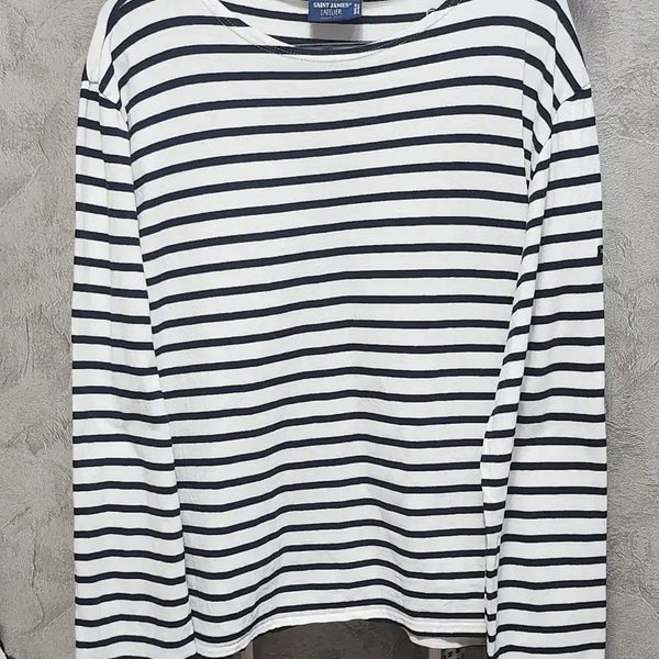 [BUNJANG] Saint James Rendevous Striped T-Shirt / 세인트제임스 랑데뷰 단가라 티셔츠