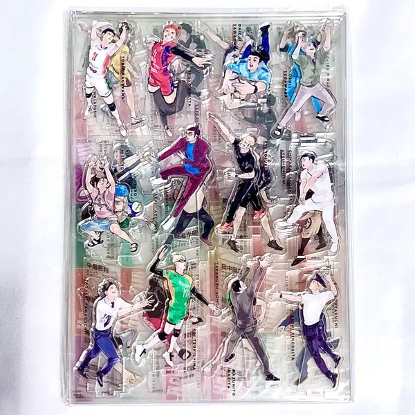 [BUNJANG] Haikyu!! Original Art Chronicle Acrylic Diorama Set / 하이큐)원화)아크릴) 크로니클 디오라마 카게야마 히나타 니시노야 츠키시마 켄마 쿠로오 보쿠토 오이카와 우시지마 사쿠사 아츠무 오사무