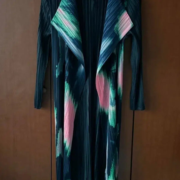 [BUNJANG] Pleats Long Cardigan / 플리츠 롱 가디건