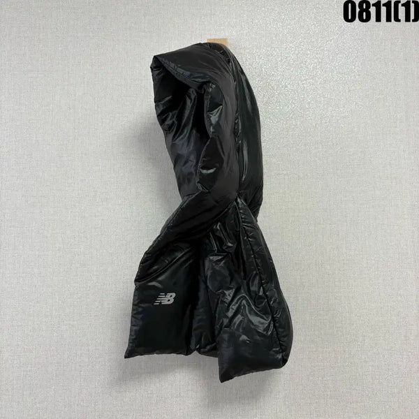 [BUNJANG] New Balance Puffer Scarf Black / 뉴발란스 푸퍼 목도리 블랙