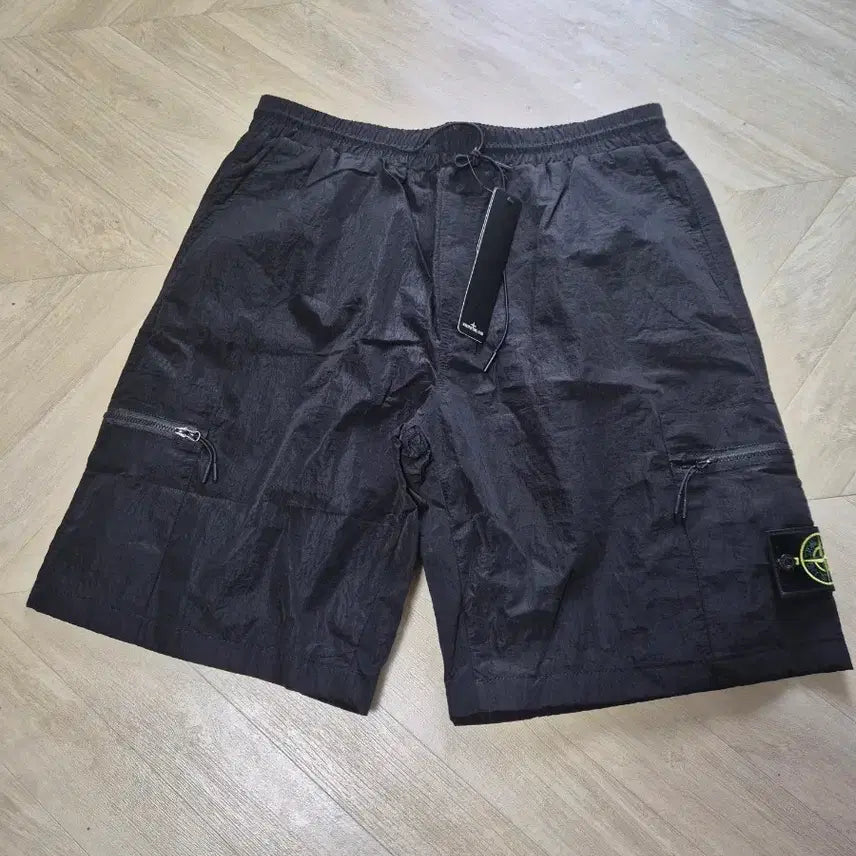 [BUNJANG] Stone Island Shorts Black / 스톤아일랜드 반바지 블랙