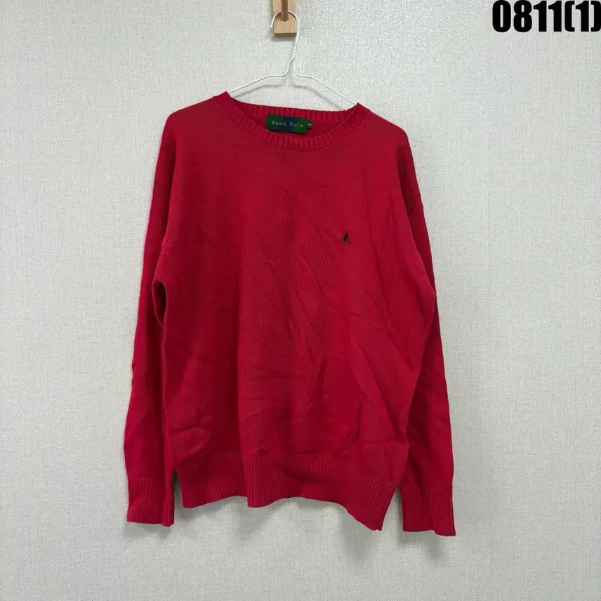 [BUNJANG] Beanpole Knit Red Size 100 / 빈폴 니트 빨강 100