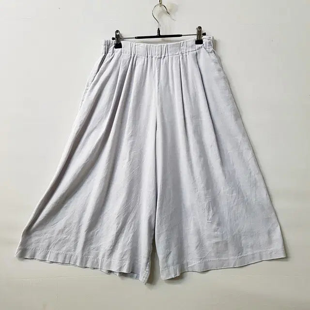 [BUNJANG] Studio CLIP Linen Blend Banding Pants Grey / studio CLIP 린넨 밴딩 팬츠 그레이