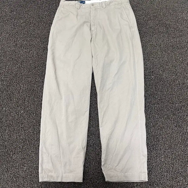 [BUNJANG] Polo Ralph Lauren Chino Cotton Pants 33 Inch / POLO 폴로 랄프로렌 치노 코튼 면바지 팬츠 33인치