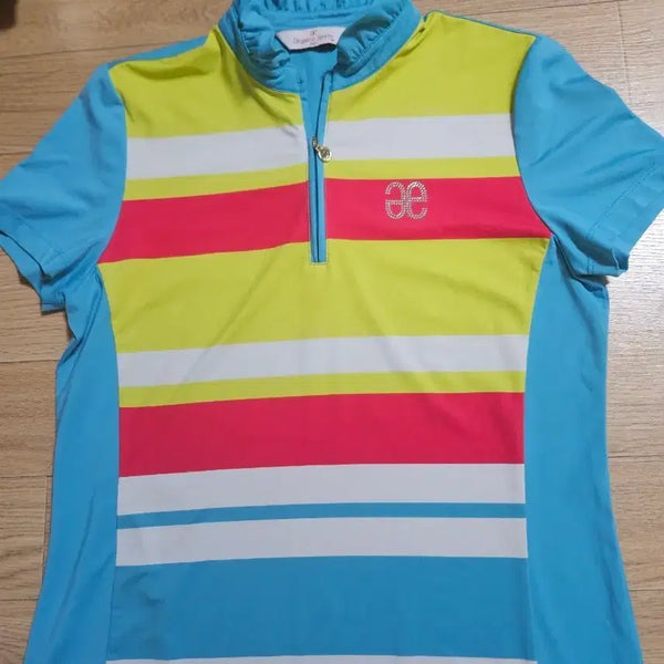 [BUNJANG] Elegance Sport Women's Short Sleeve Golf T-Shirt Size 90 / 엘레강스 스포츠 골프웨어 여성 반팔 티셔츠 90