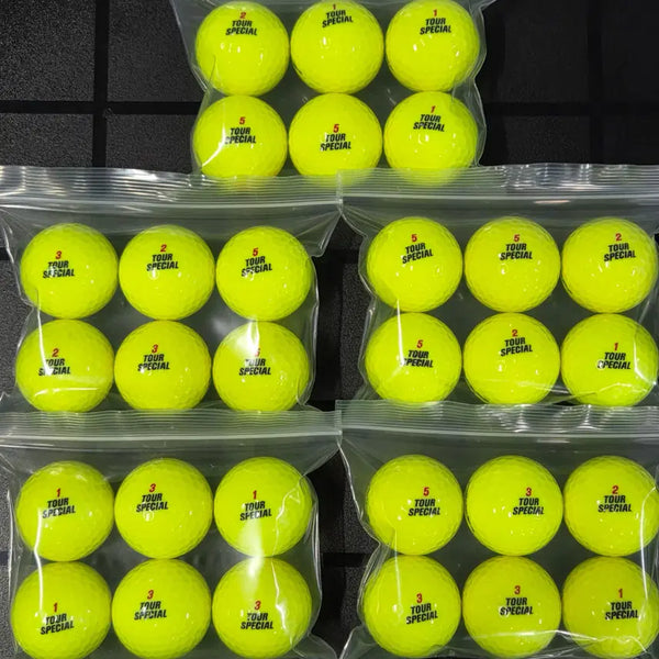 [BUNJANG] Dunlop Tour Special A-Grade 2-Piece Colored Used Golf Balls (30-Ball Pack) / 던롭 투어스페셜 A급 2피스 컬러 로스트볼 30구 중고골프공
