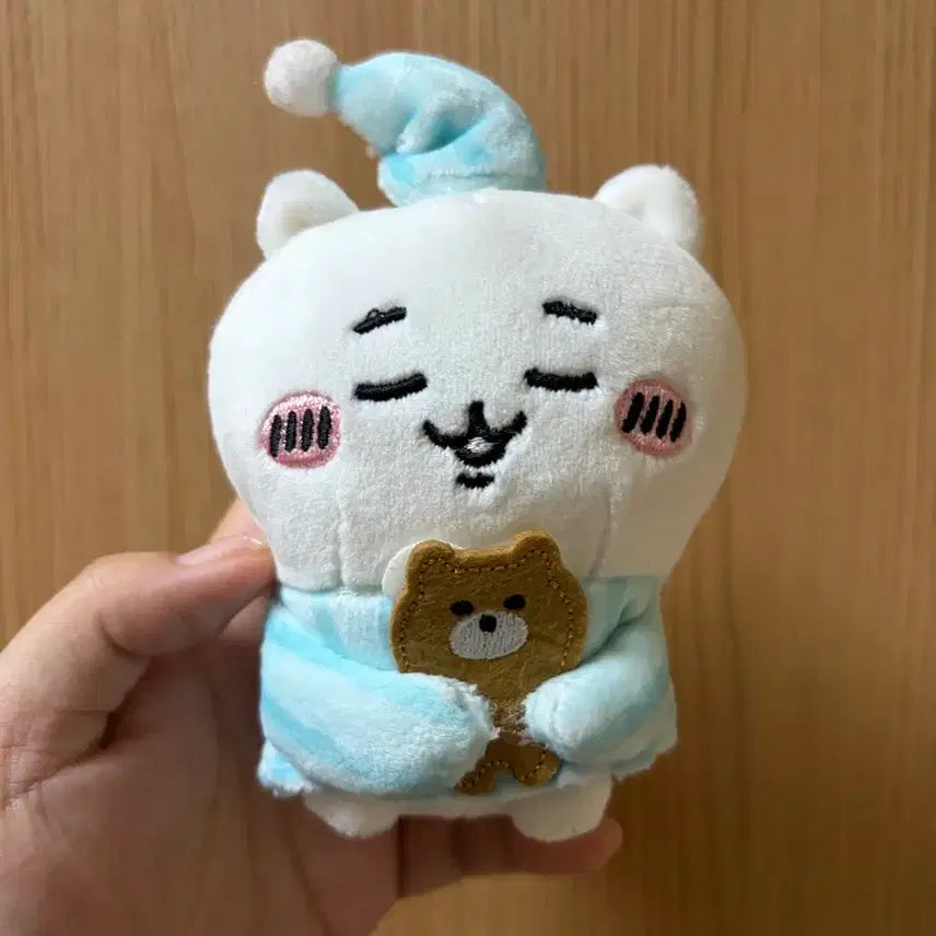 [BUNJANG] Chiikawa Pajamas Bear Charm / 치이카와 파자마 곰돌이 키링