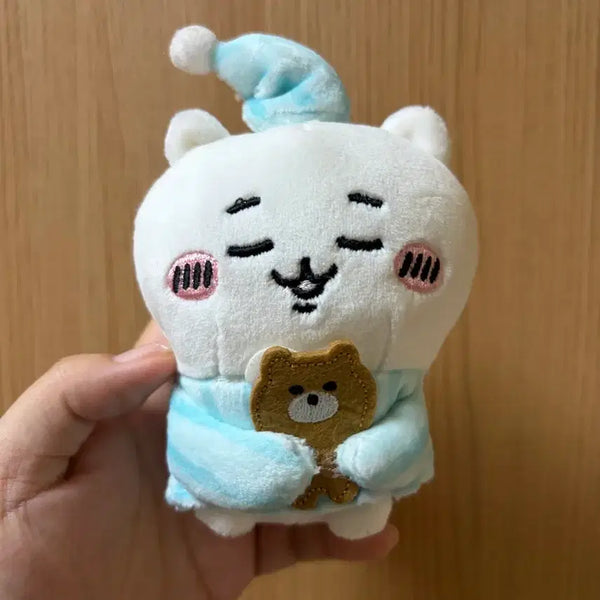[BUNJANG] Chiikawa Pajamas Bear Charm / 치이카와 파자마 곰돌이 키링