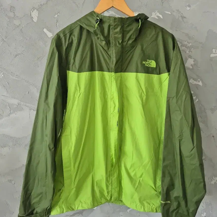 [BUNJANG] The North Face HyVent 2.5L Windbreaker Lime Green L / 노스페이스 바람막이 라임색 L HyVent 2.5L
