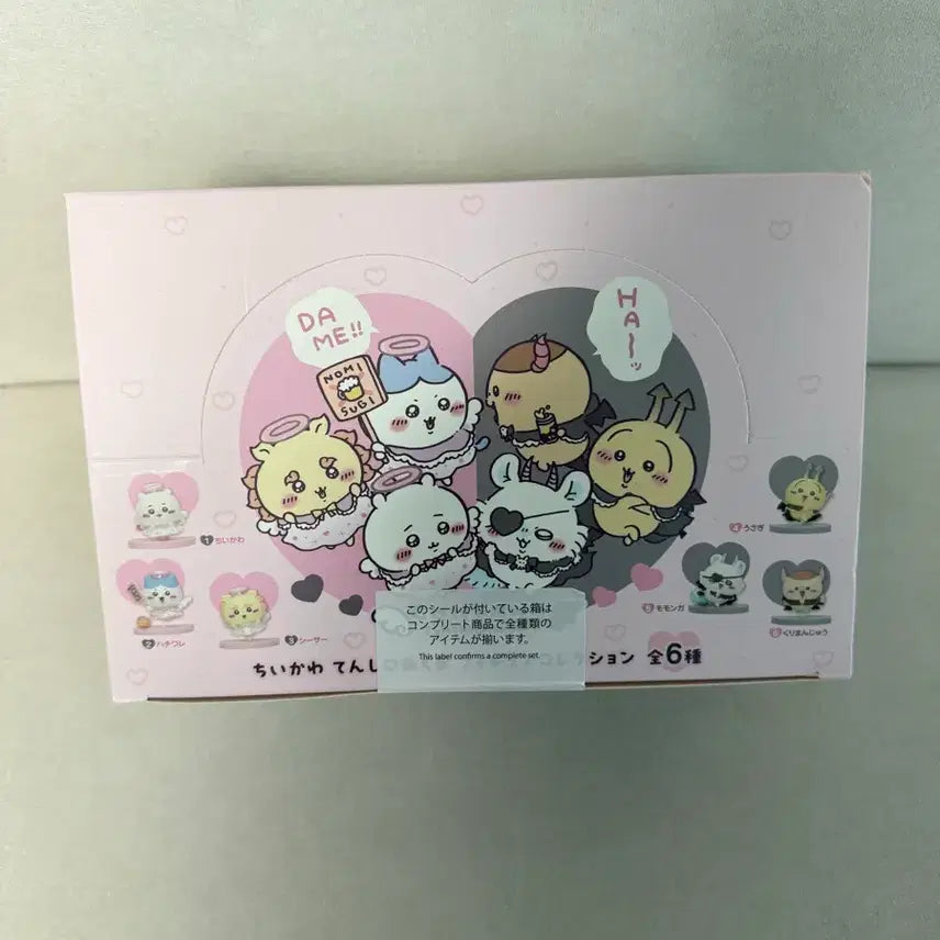 [BUNJANG] Chiikawa Angel & Devil Figure Set (6 Types) / 미개봉 풀박스 치이카와 천사 악마 피규어 6종 먼작귀 하치와레 우사기 모몽가