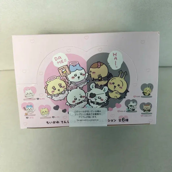 [BUNJANG] Chiikawa Angel & Devil Figure Set (6 Types) / 미개봉 풀박스 치이카와 천사 악마 피규어 6종 먼작귀 하치와레 우사기 모몽가